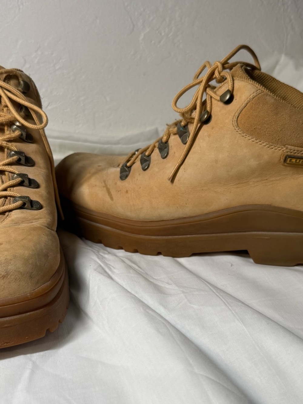 LUGZ 90scamel leather Chukka Boots Mens 11